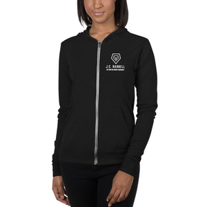 JC Barbell Unisex zip hoodie