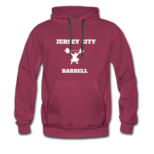 Load image into Gallery viewer, Jersey City Barbell Hoodie - burgundy
