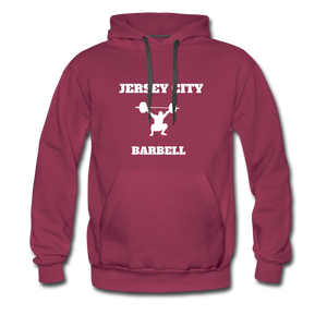 Jersey City Barbell Hoodie - burgundy